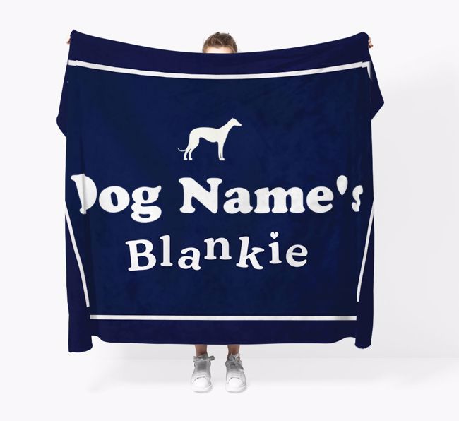 'Dog's Blankie' - Personalised {breedFullName} Blanket